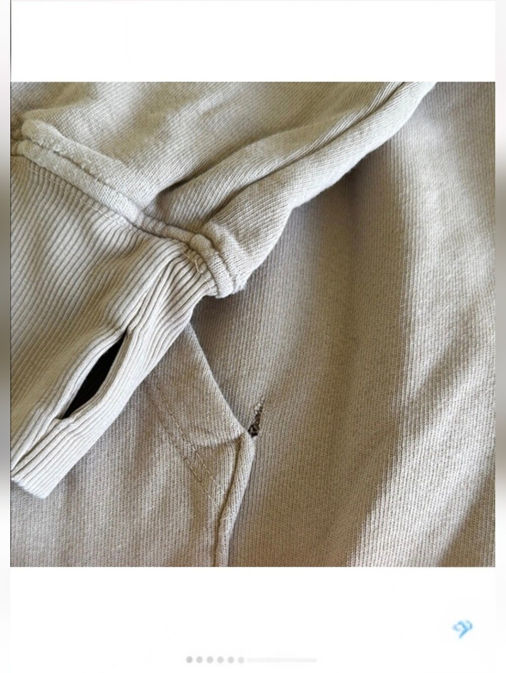 Joah Brown Empire Zip Hoodie In Desert French Terry | O/S = S/M - Picture 15 of 15